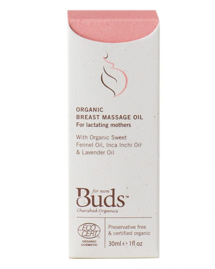 Buds BCO Organic Breast Massage Oil - 30ml