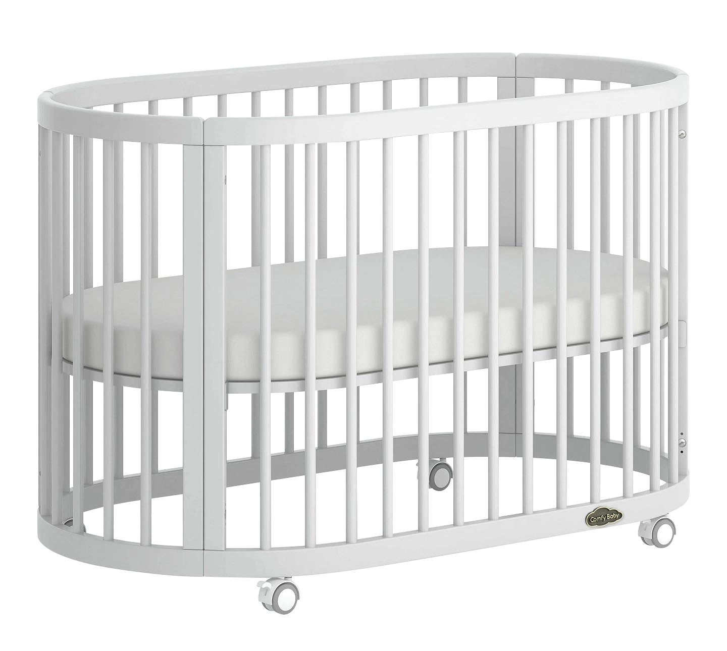 Comfy Baby® Oasis Baby Cot - Barley White
