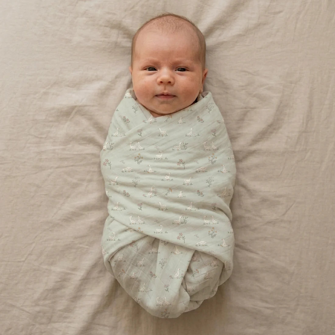 Soft Meadow Set- J&M Organic Bamboo Swaddle (set of 3)