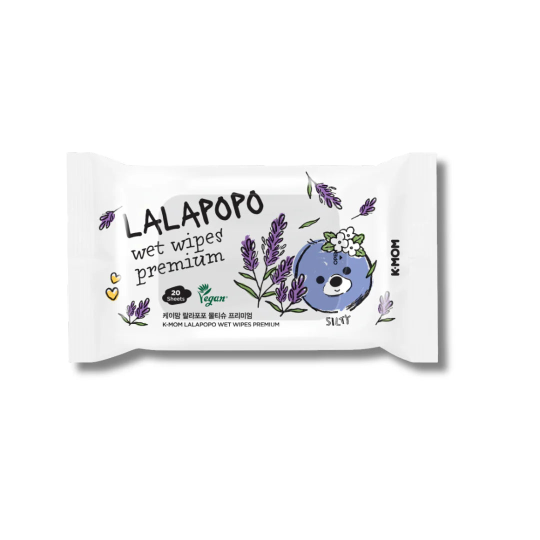 Lalapopo Wet Wipes Premium 20Sheets