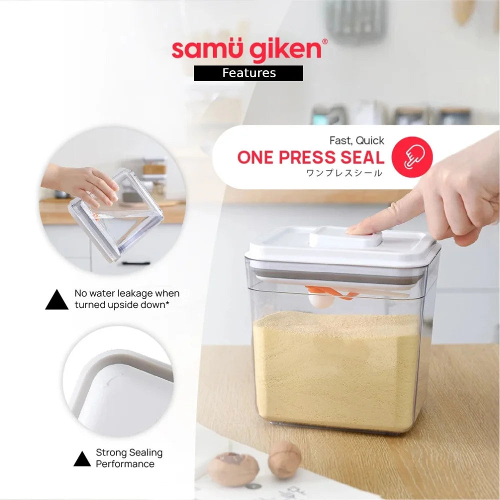 Samu Giken Air Tight Container (Transparent)