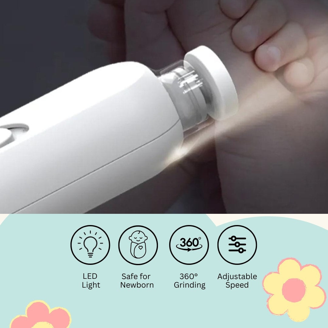 Bubbles Electric Nail Trimmer