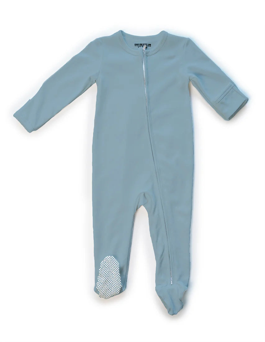 Sleep & Play Smart 2-Way Zip Footie Sleepsuit