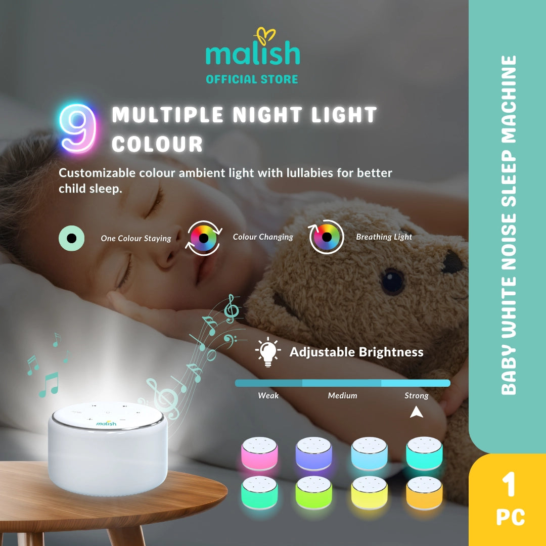 Malish Baby White Noise Sleep Machine
