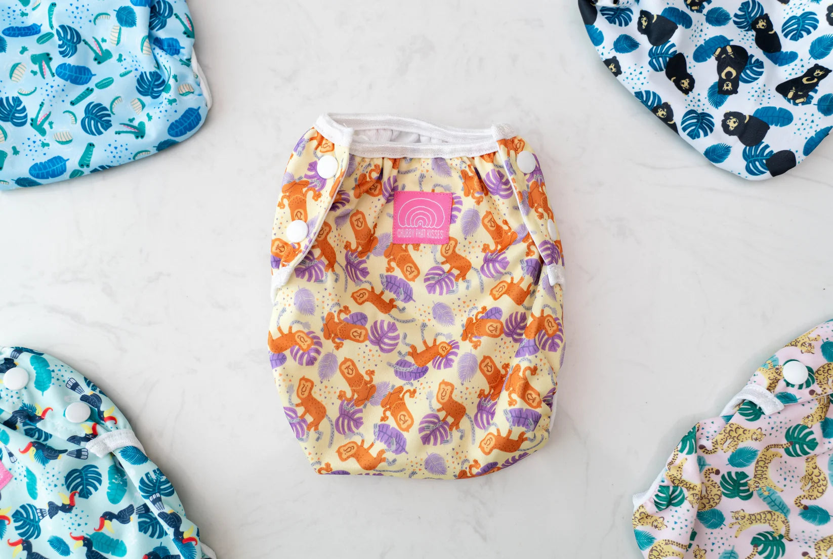 AQUA BUM Adjustable & Reusable Swim Diaper