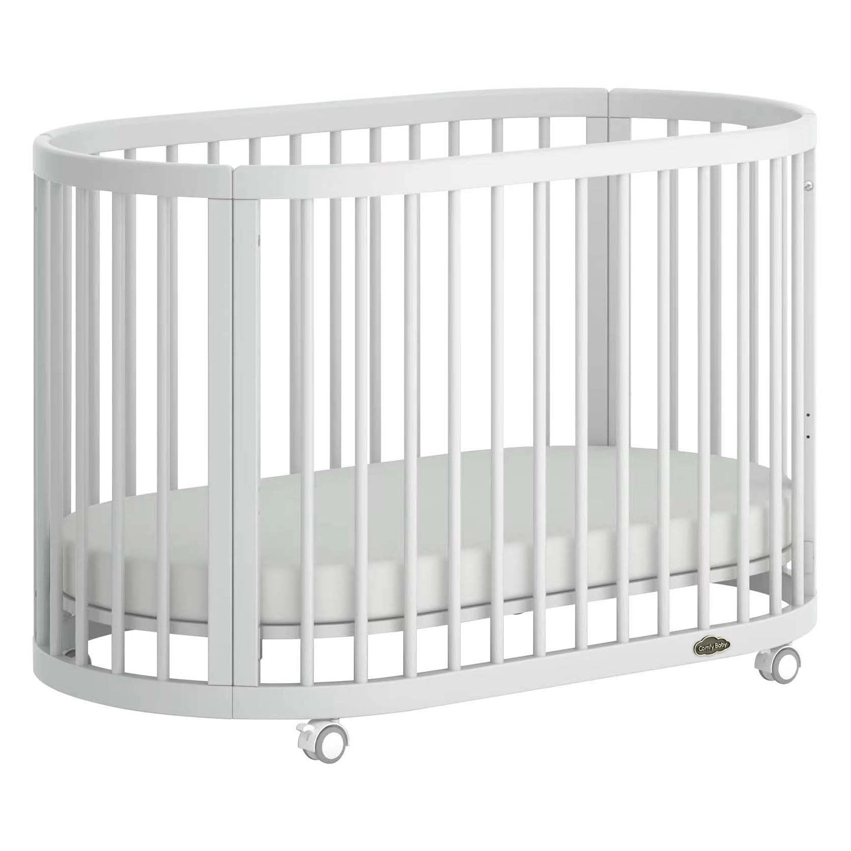 Comfy Baby® Oasis Baby Cot - Barley White
