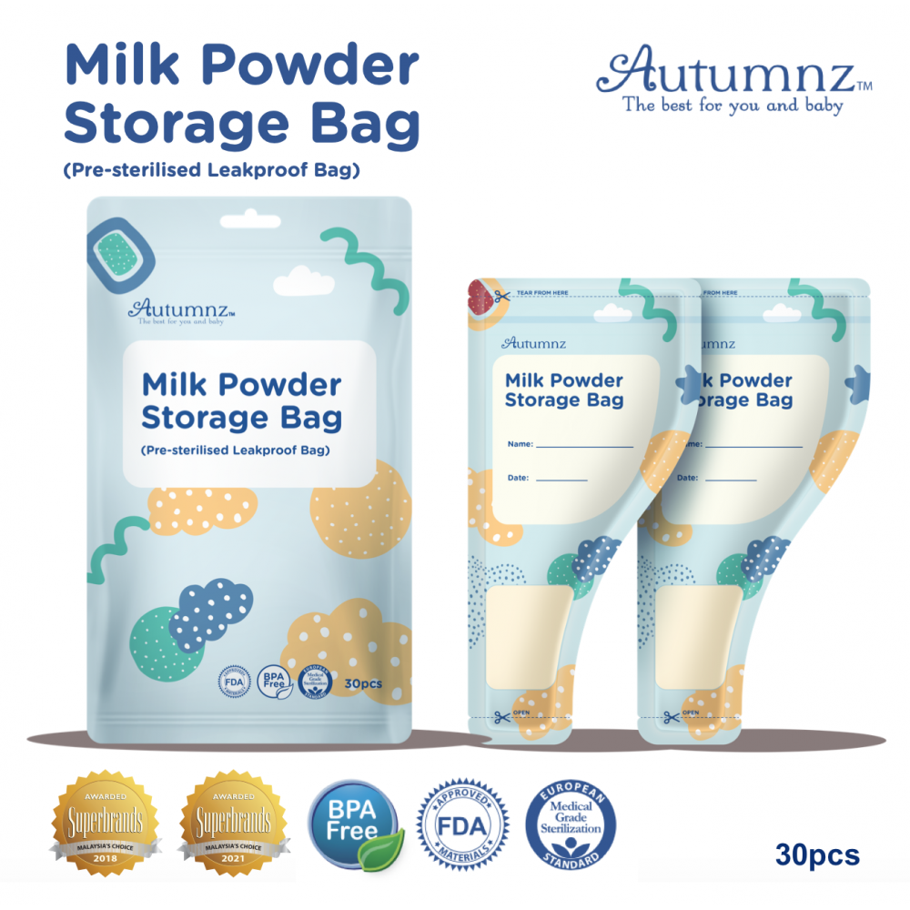 Autumnz - Milk Powder Storage Bag (Pre-sterilised Leakproof Bag)