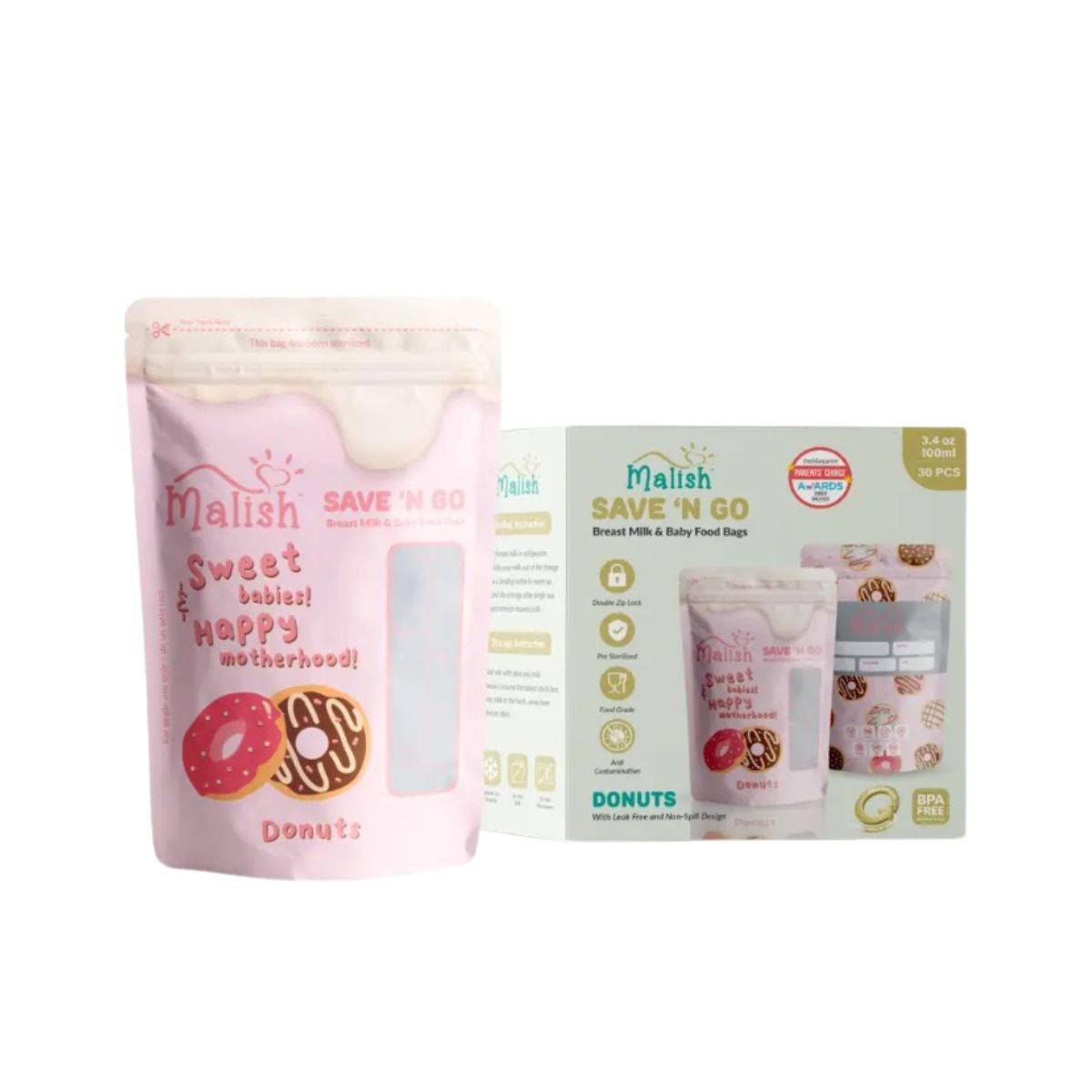 Milk Storage Bag (3.4oz, 30pcs)