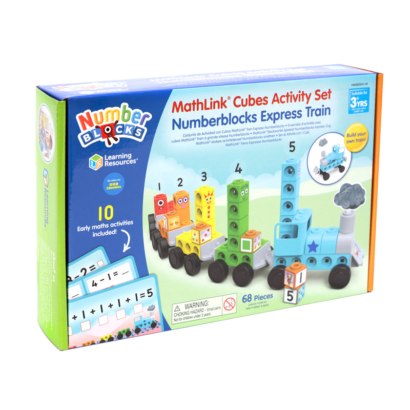 MathLink Cubes Activity Set Numberblocks Express Train