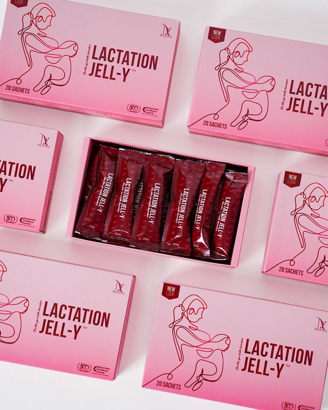 Lactation Jell-Y On The Go Milk Booster (20 sachets)