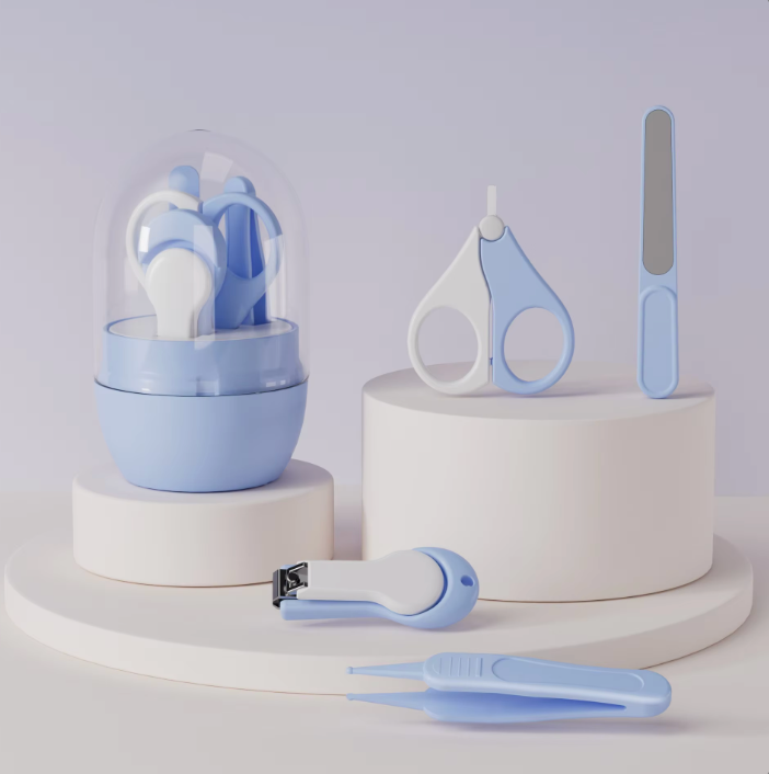 4 pcs Baby Daily Grooming Set