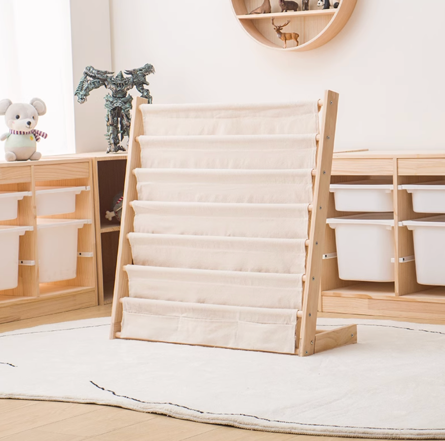 Premium Wooden Bookshelf Rack