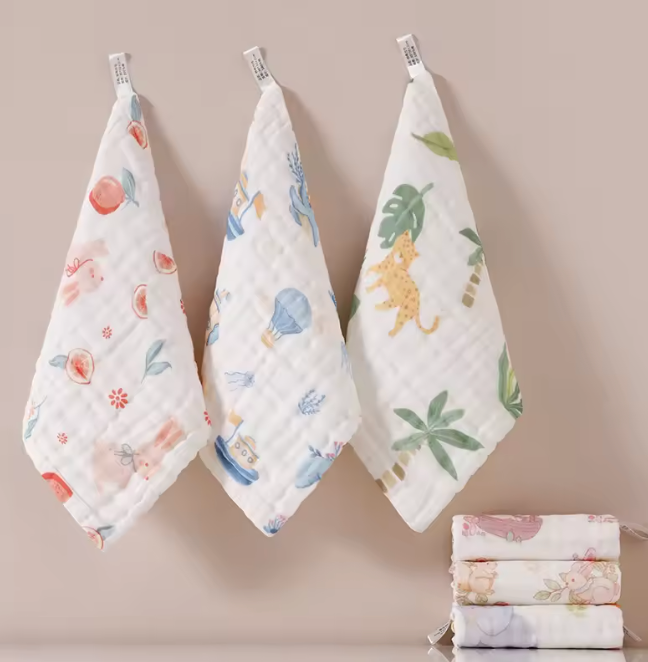 6 Layer Muslin Wash Cloth