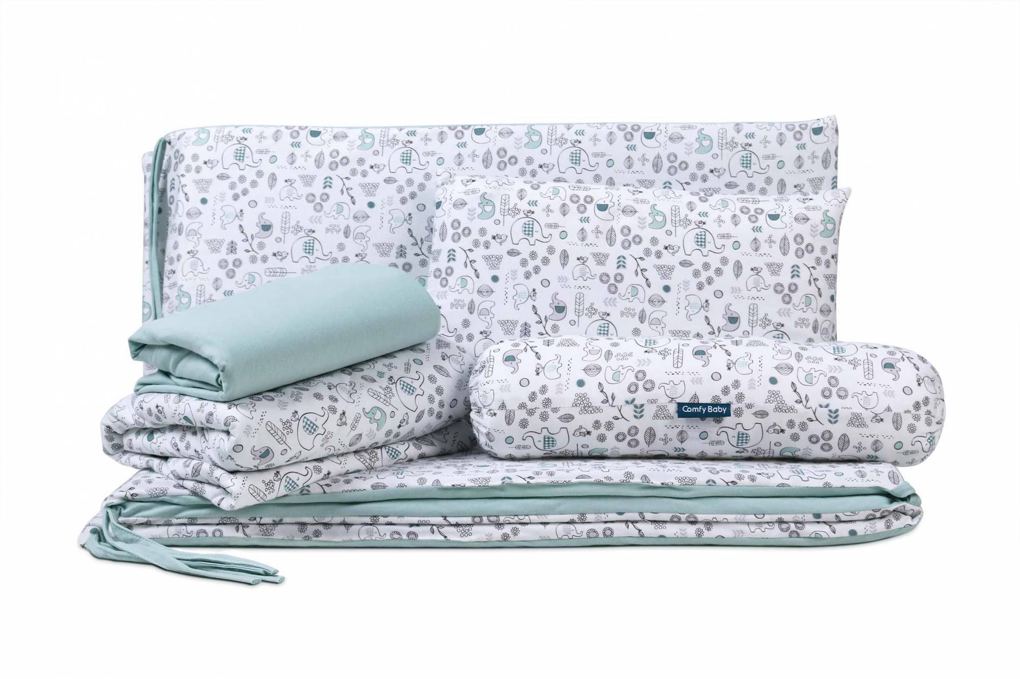 Comfy Living 6 Pieces Crib Bed Set