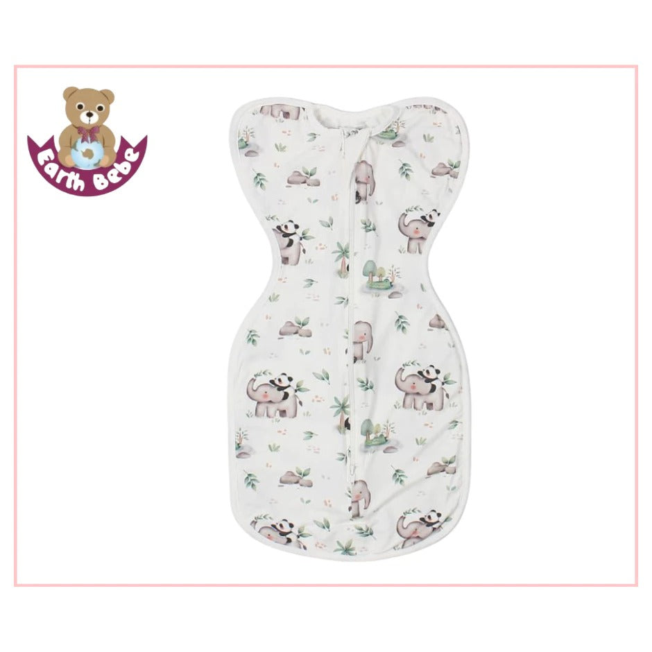 Earthbebe Bamboo Zip Swaddle (S)