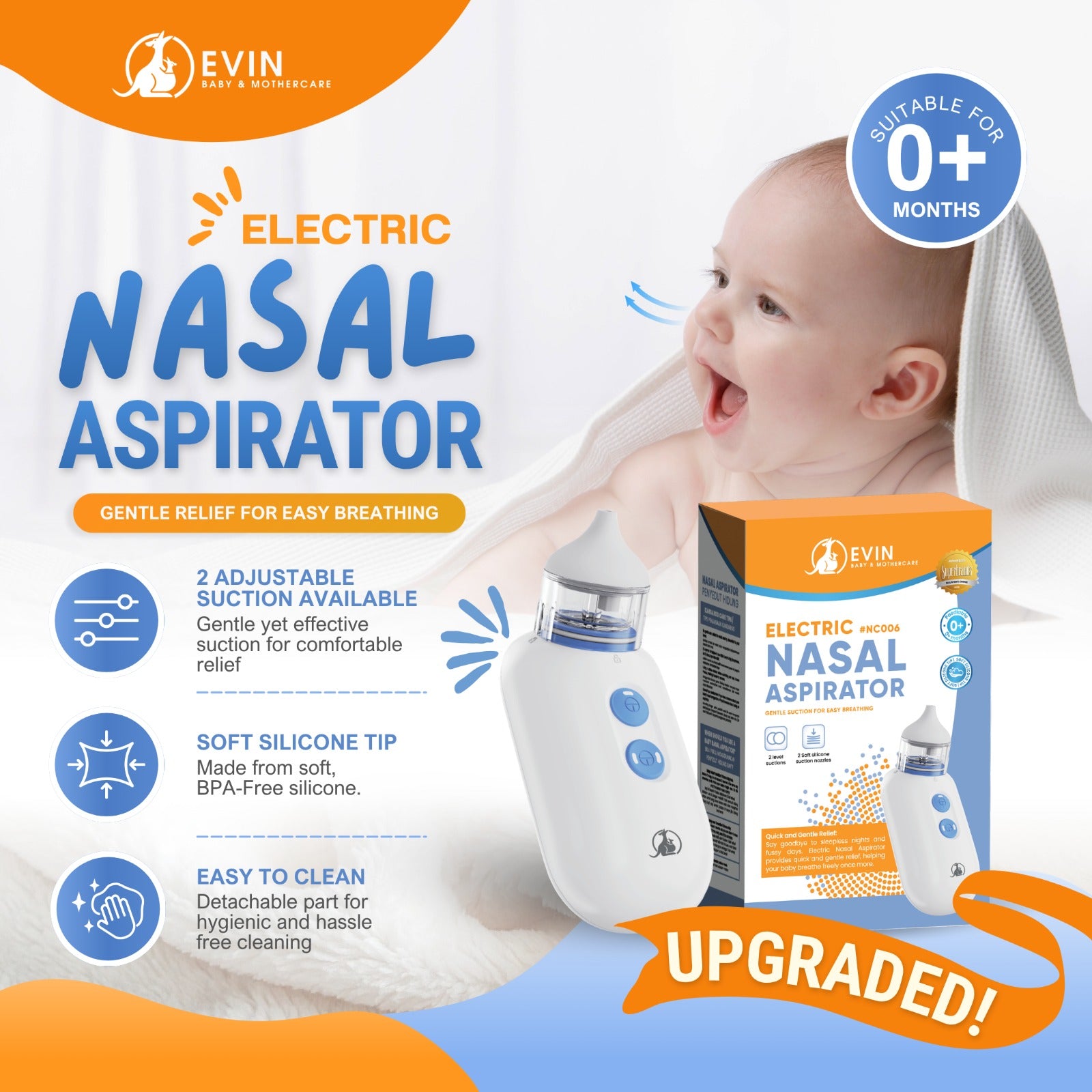 EVIN Electric Nasal Aspirator
