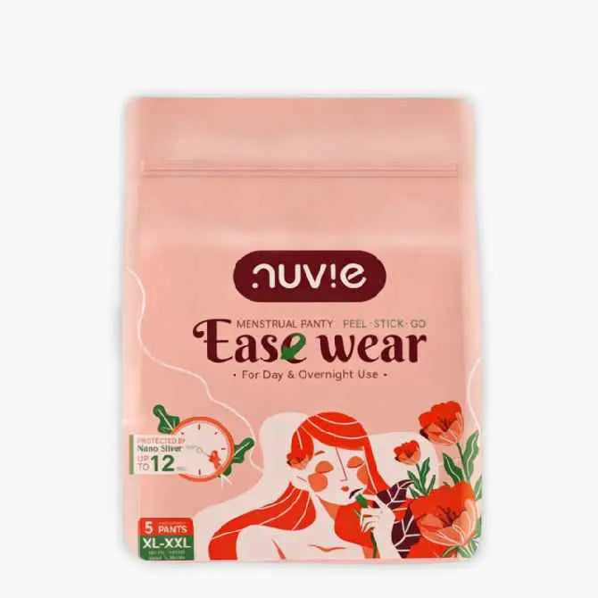 Samu Giken Nuvie Ease Wear Menstrual/Maternity Pad/Comfortable Menstrual Pants