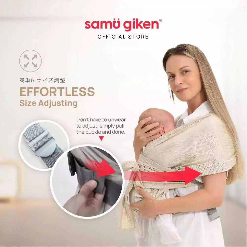 Samu Giken Air Mesh Baby Carrier With Adjustable Buckle