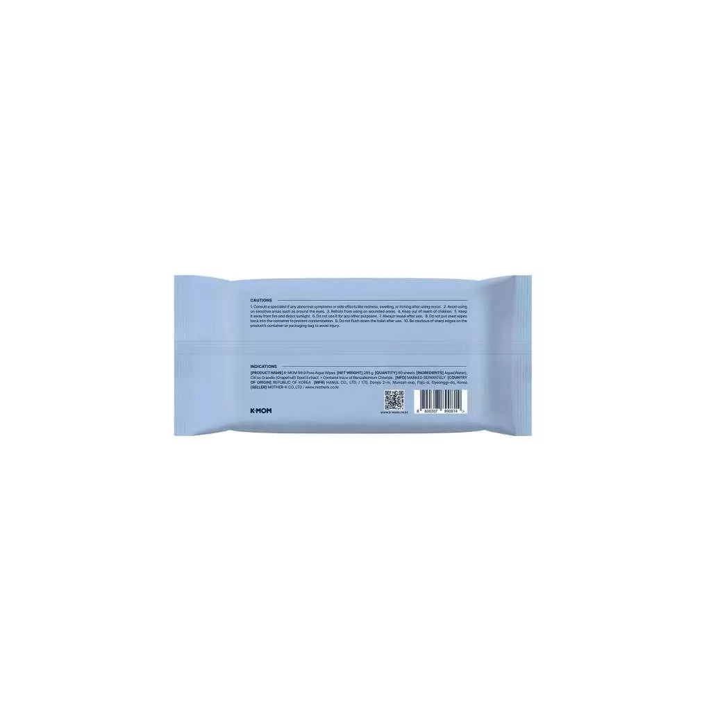 Pure Aqua Wipes 60 sheets