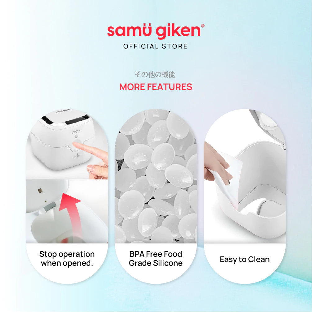 Samu Giken Portable UV Sterilizer for Baby Pacifier & Teether