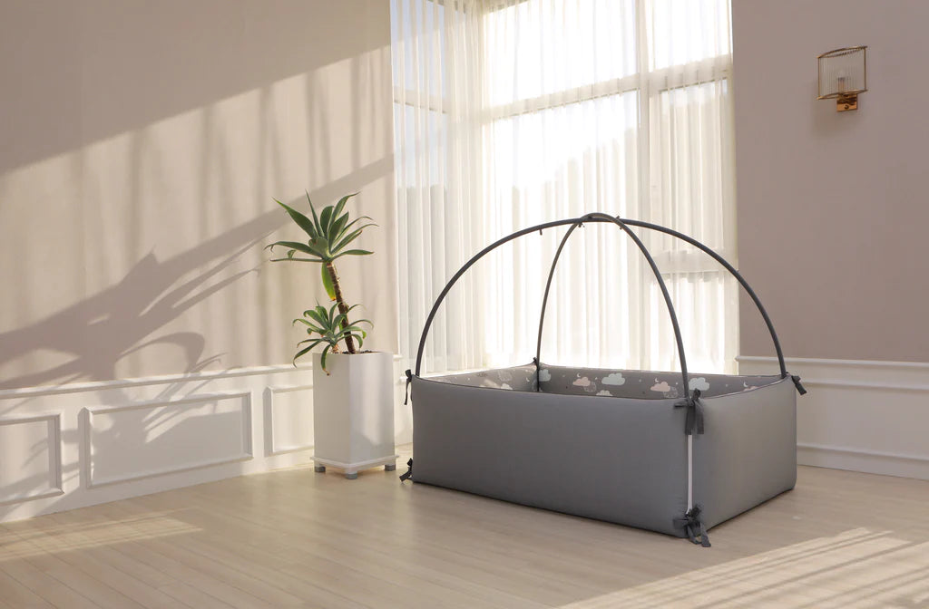 Night Sky - Microfibre Bumper Bed (L SIZE, BED ONLY)