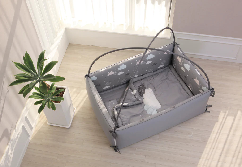 Night Sky - Microfibre Bumper Bed (L SIZE, BED ONLY)