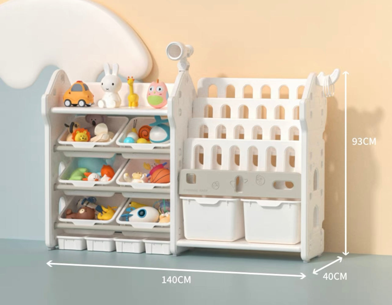 Multifunctional Castle Storage Cabinet