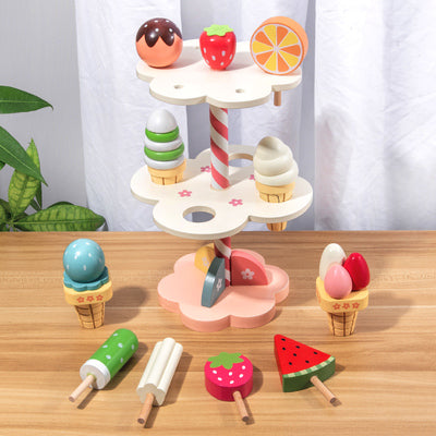 Wooden Desserts Sets