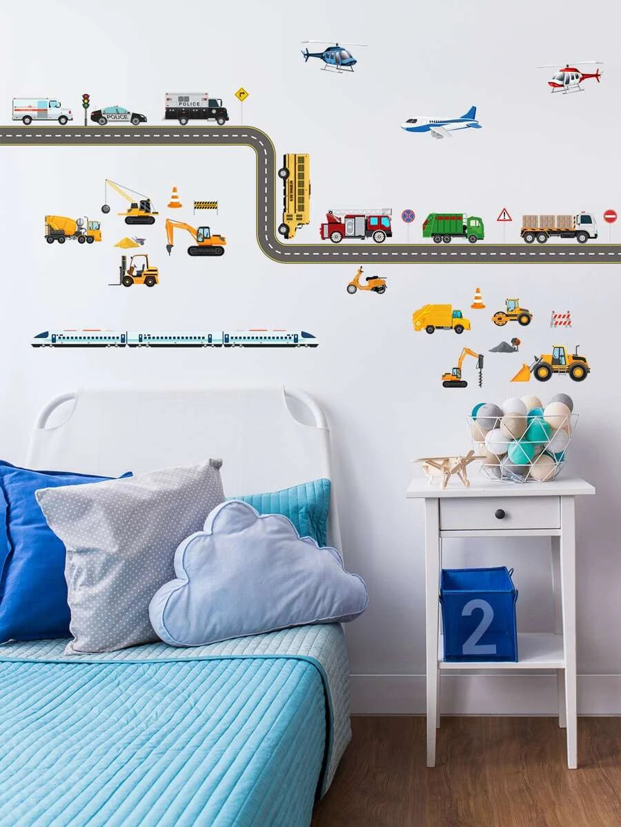 Transportation Wall Sticker Allomama Brunei