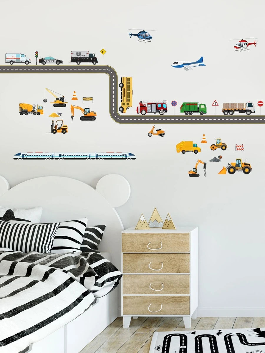 Transportation Wall Sticker