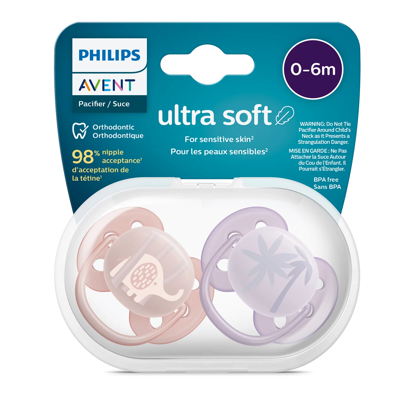 Ultra Soft Soother 0-6M