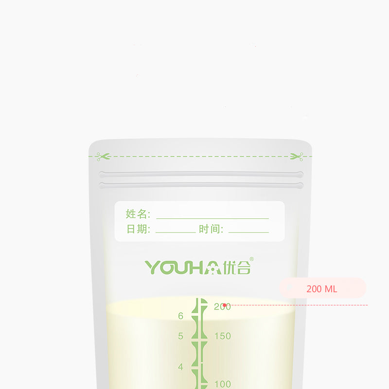 Youha Breastmilk Storage Bags (200ml - 60 pcs)