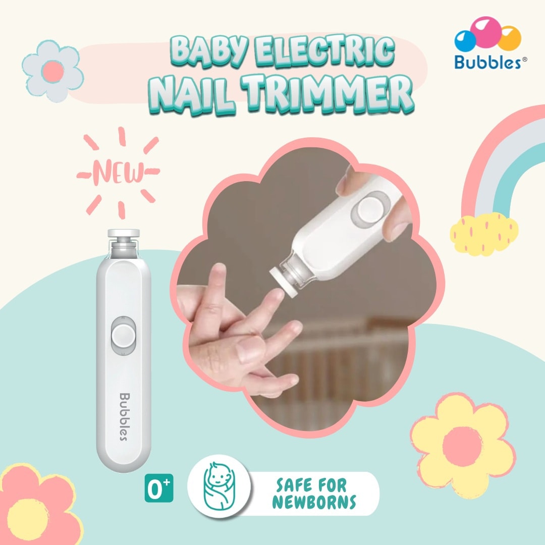 Bubbles Electric Nail Trimmer