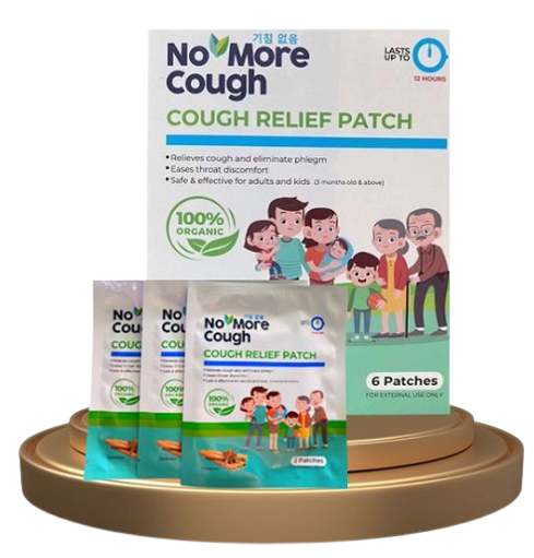 No More Cough Relief Patch