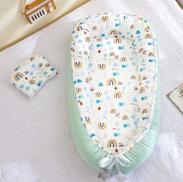 100 Cotton Baby Nest Bed Allomama Brunei