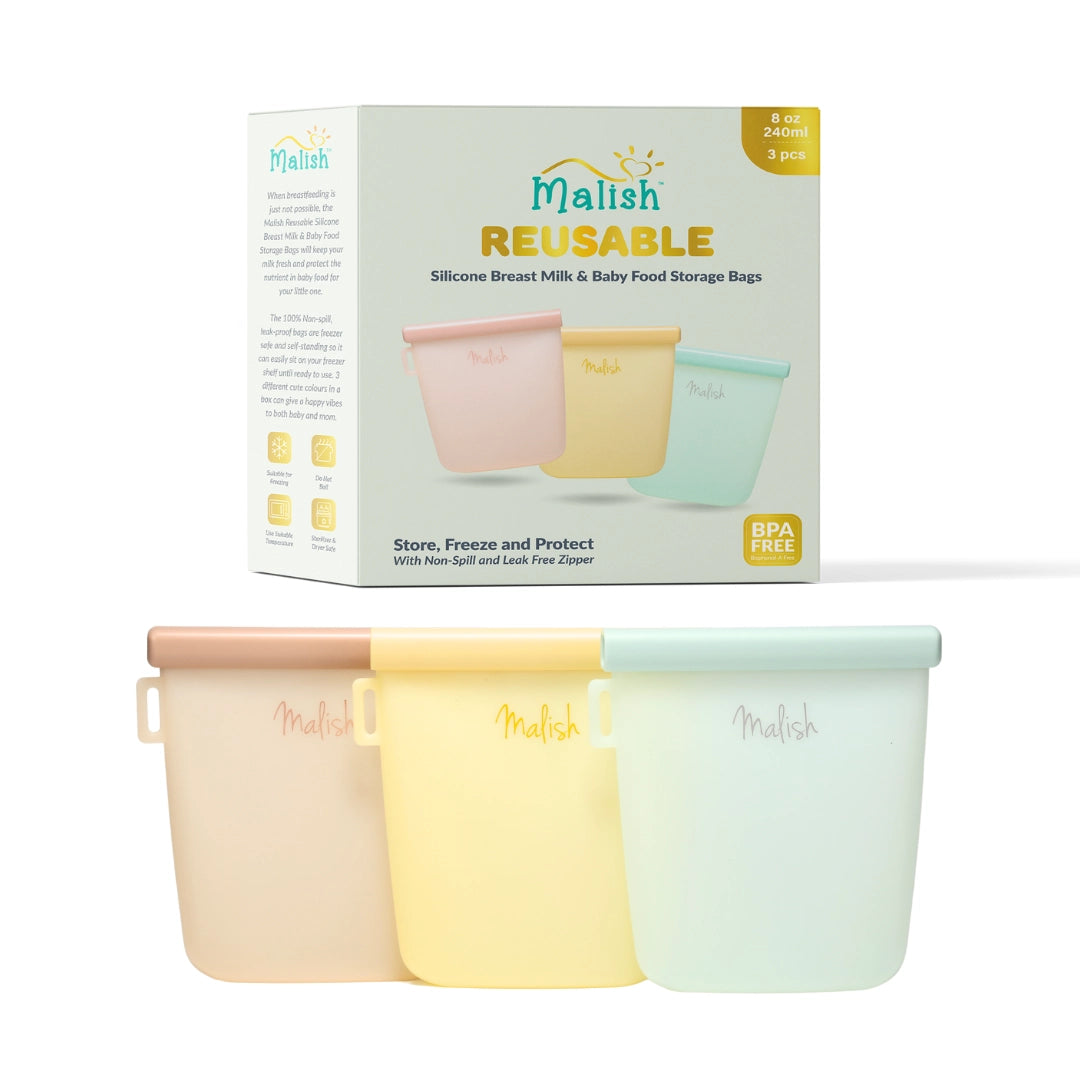 Reusable Storage Milk Bag (3pcs)