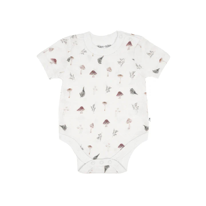 Autumn Blaze - Organic Short Sleeve Bodysuit