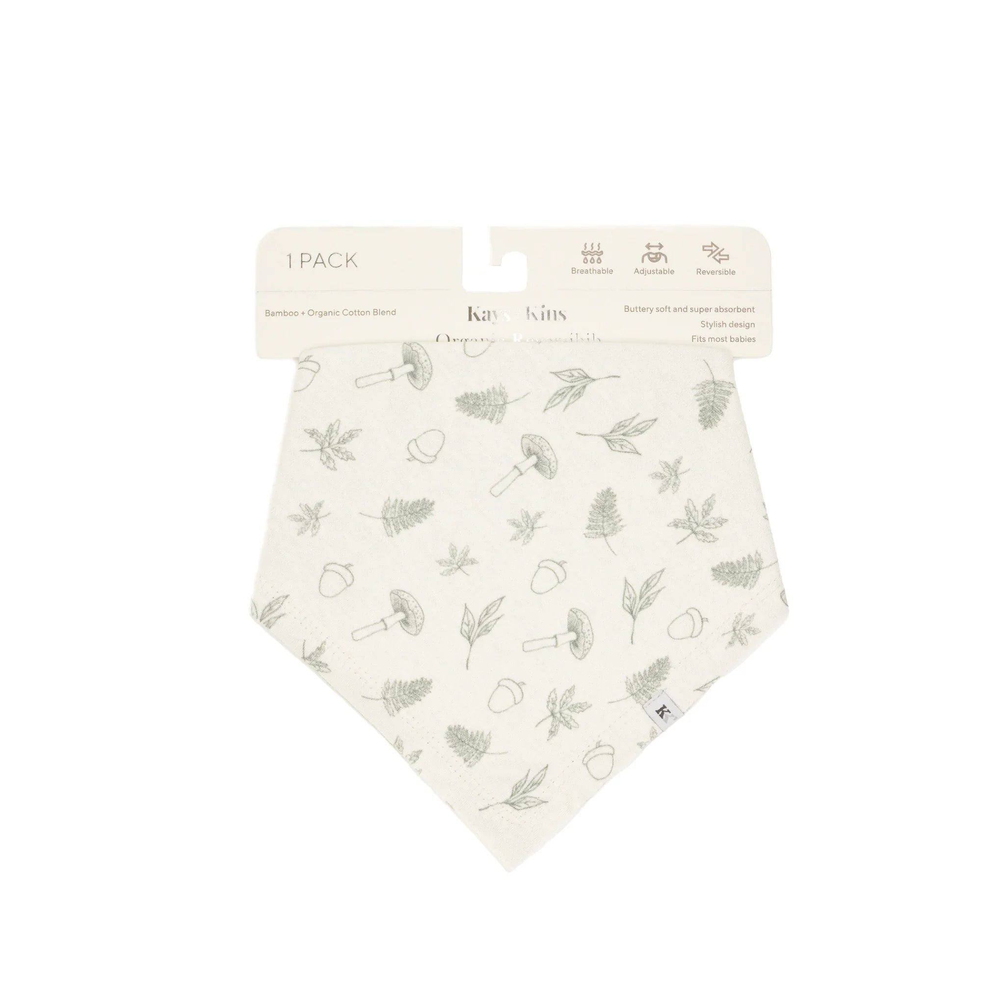 Autumn Leaves - Reversible Bib