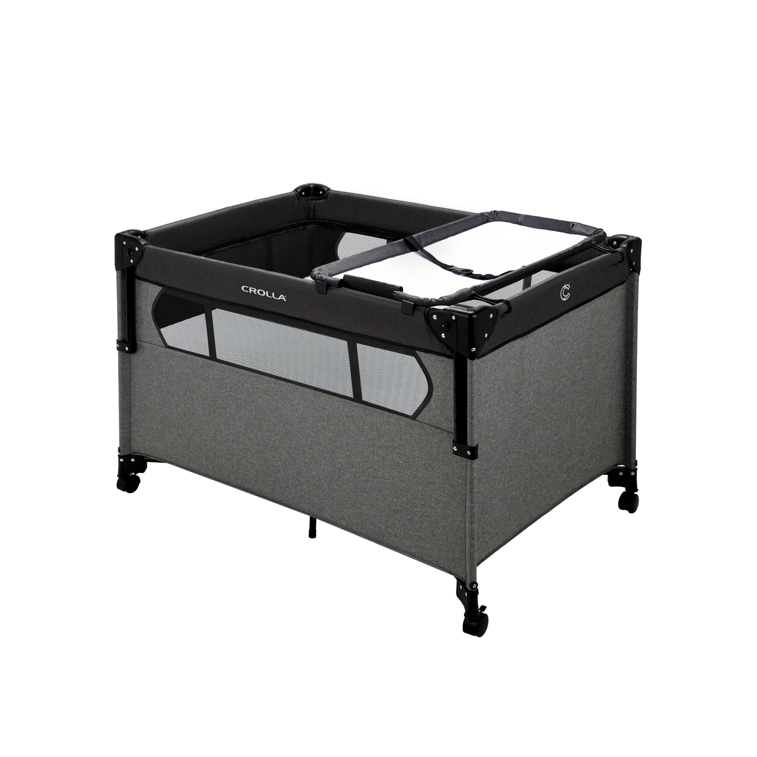 Crolla Ally Crib- Grey