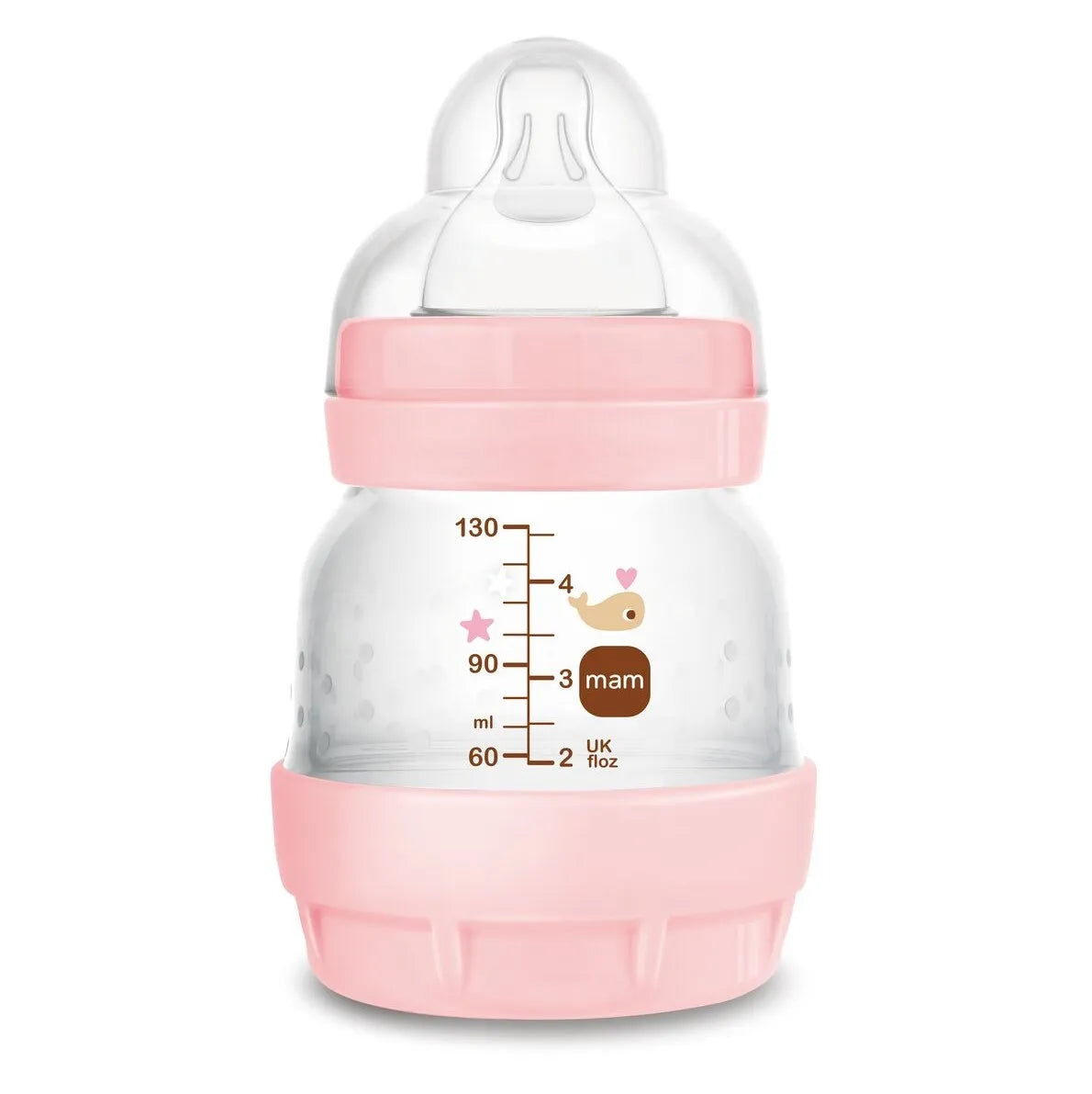 MAM Easy Start Anti-Colic Bottle (130ml) Teat Size 0