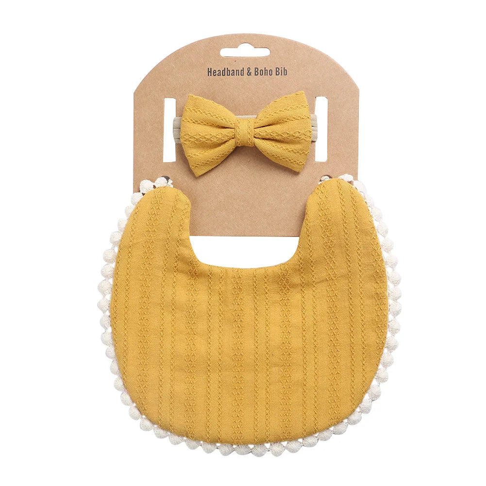 Headband and Bib Set