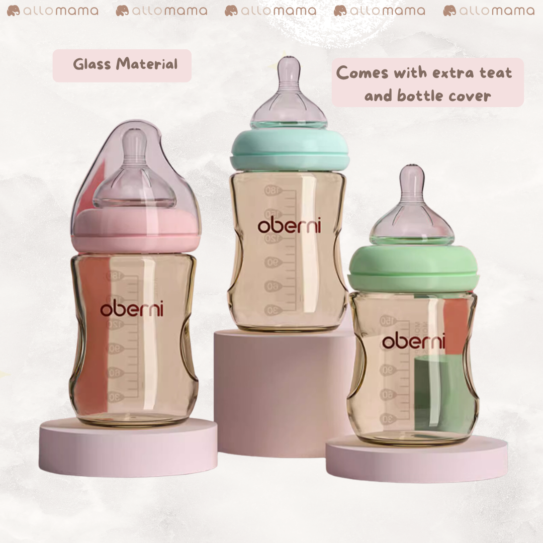 Oberni Glass Milk Bottle (150ml)