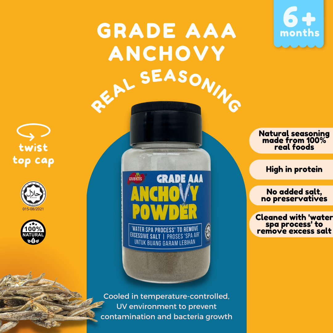 Grade AAA Anchovy Powder (6m+)