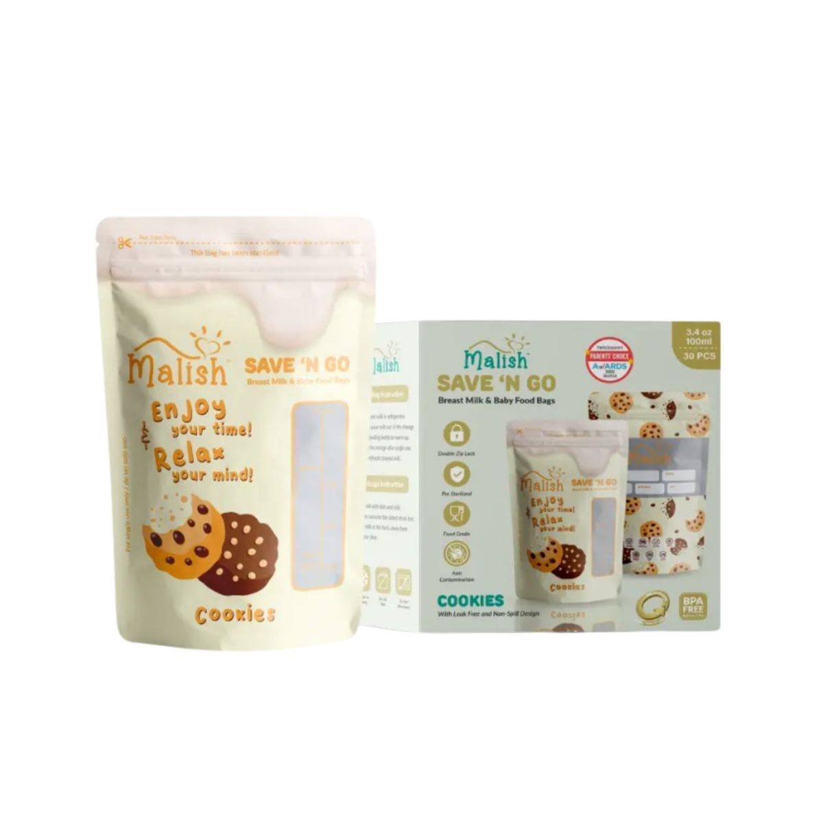 Milk Storage Bag (3.4oz, 30pcs)