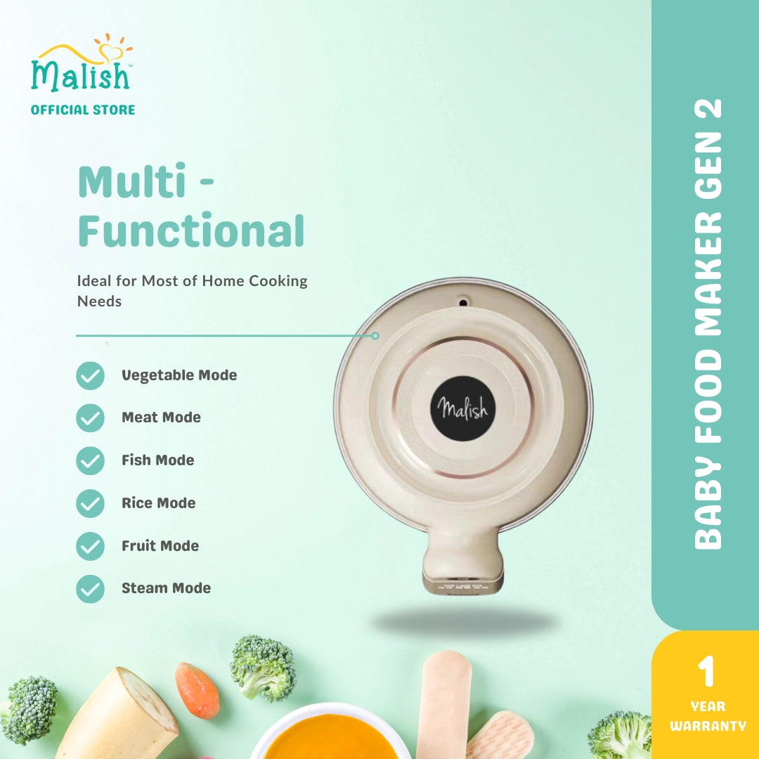 Smart Multi-Functional Baby Food Maker Gen 2