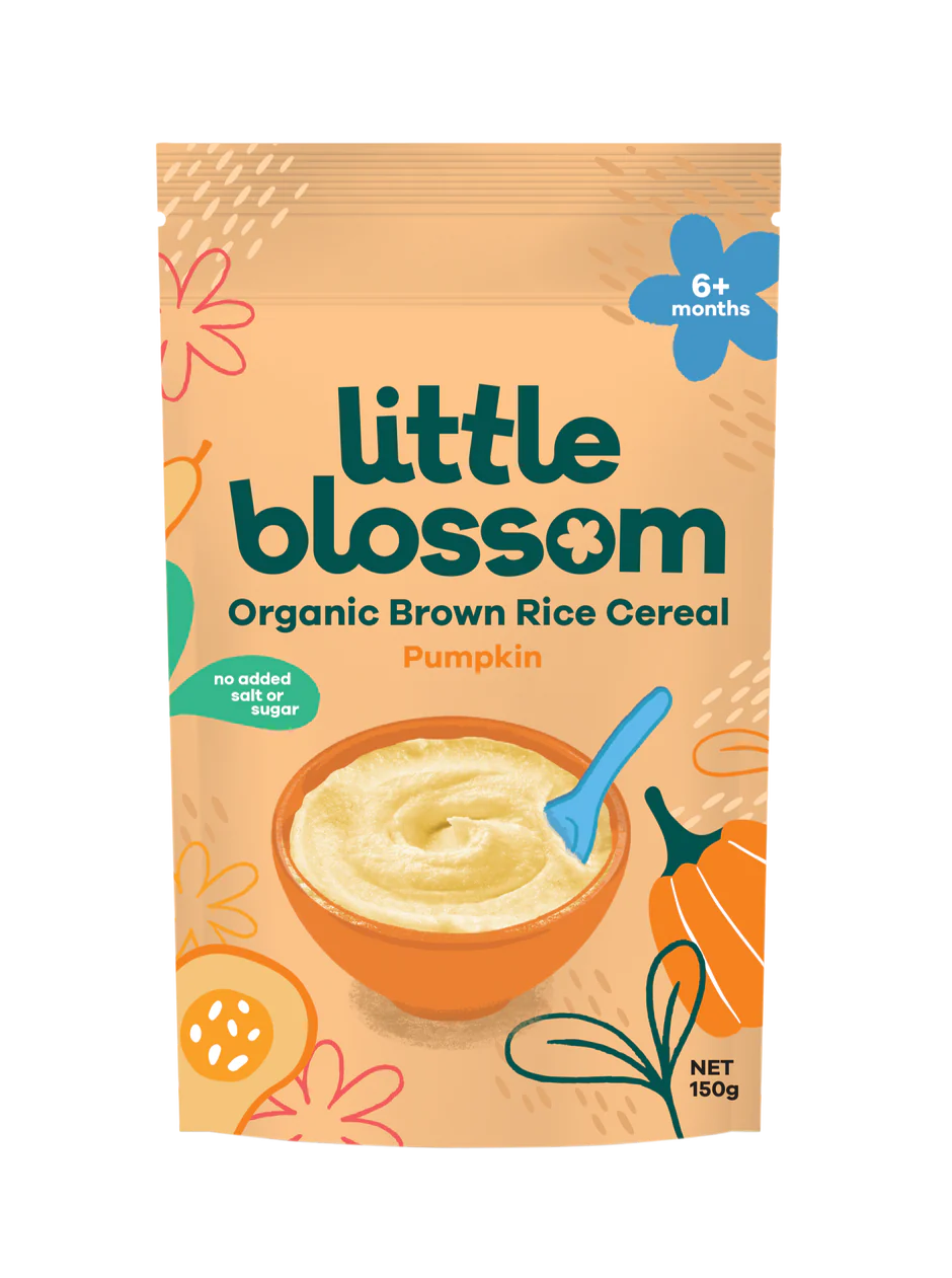 Organic Brown Rice Cereal - Pumpkin