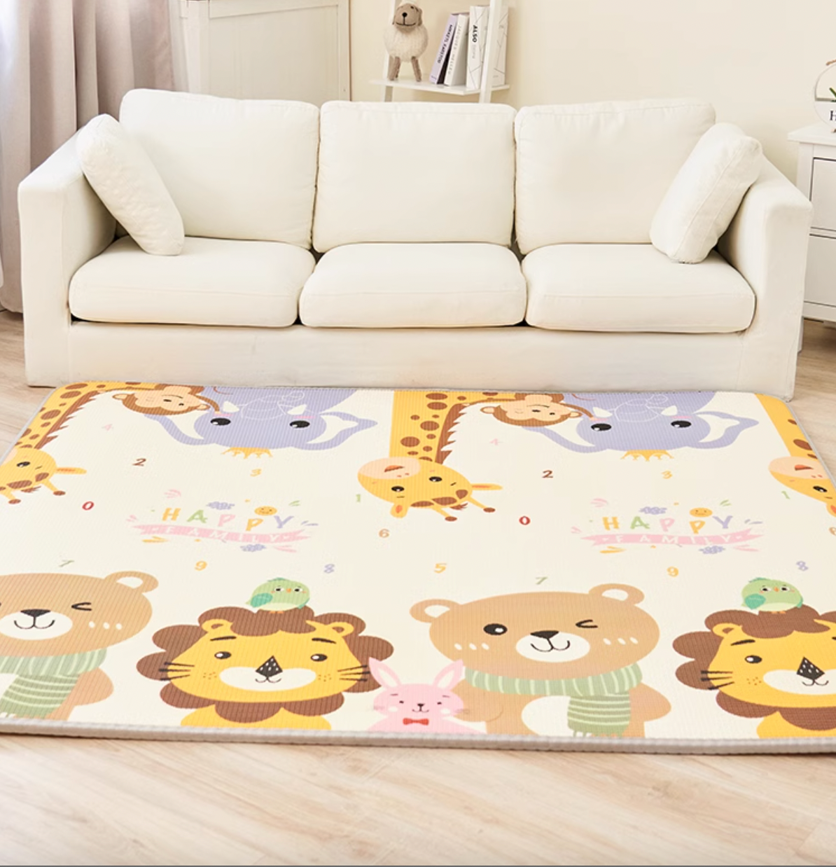 Double Sided Play Mat - Animal