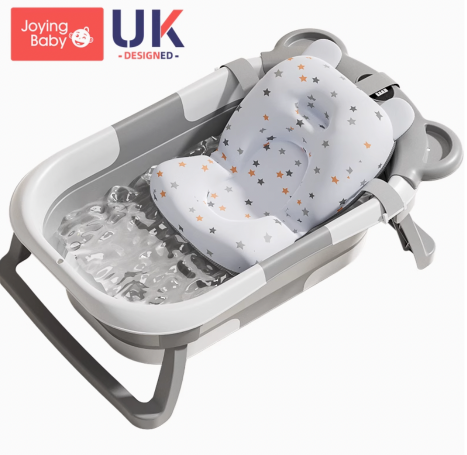 Portable Baby Bath Tub with Cushion