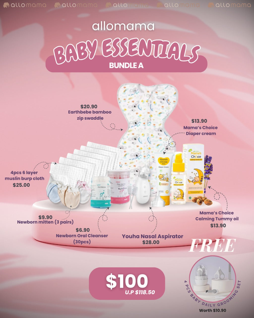 Baby Essentials - Bundle A