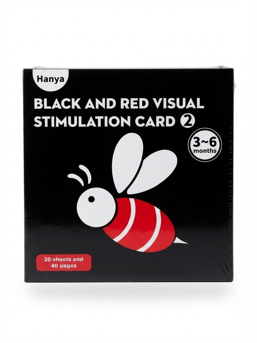 Hanya Black And White Visual Stimulation Card (3-66 Months)